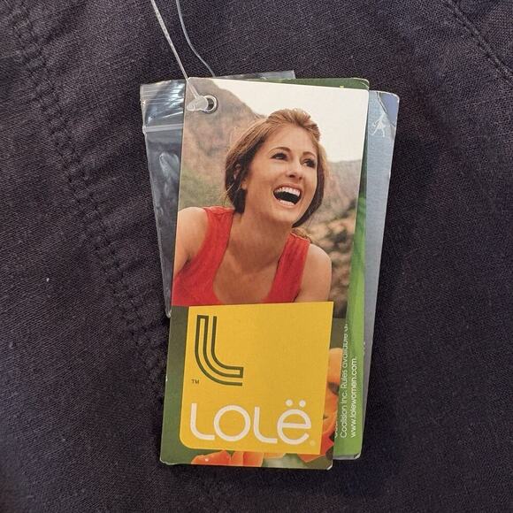 NWT Lole Gray Origami Pants Hemp Organic Cotton Womens Size 4 (77) - Picture 3 of 6